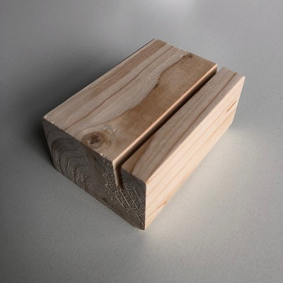 Klika - Pied en bois pour porte-bloc A5 ou A4