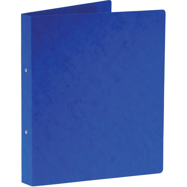 Bronyl -   ringmap, voor ft A4, uit glanskarton, 2 ringen van 25 mm, blauw