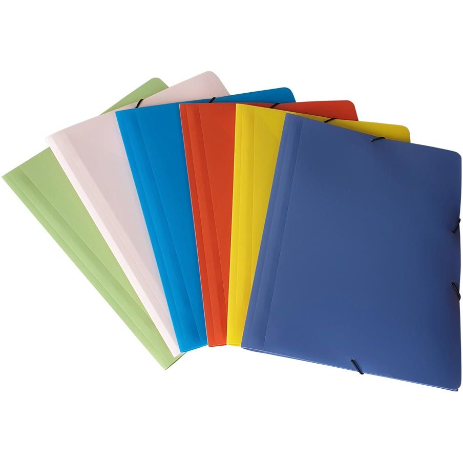 Bronyl - Sorbet elasto folder ft A5, made of PP, assorted