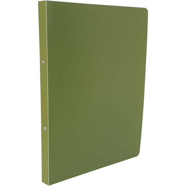 Bronyl - Raccoglitore ad anelli Nature, per fogli A4, in PP, 2 anelli da 16 mm, verde kaki