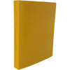 Bronyl - Classeur à anneaux Nature, pour format A4, en PP, 2 anneaux de 25 mm, jaune moutarde