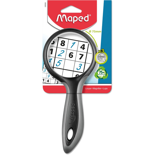 Maped Office - Lupa Ergológica 3 aumentos 75mm blister