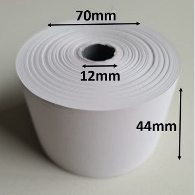 Klika - Thermorol 44x70x12 mm BPA blanc_vrij - 90 pièces