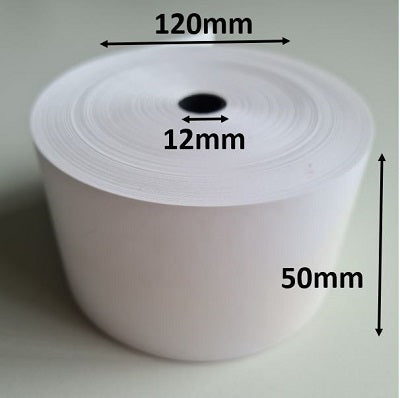 Klika - Thermorol 50x120x12 mm weißer BPA -frei - 40 Stück