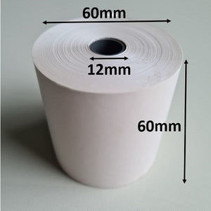 Klika - Thermorolle 60x60x12 mm weiß BPA-frei 90 Stück