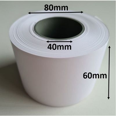 Klika -  Thermorol 60x80x40 mm wit BPA-vrij