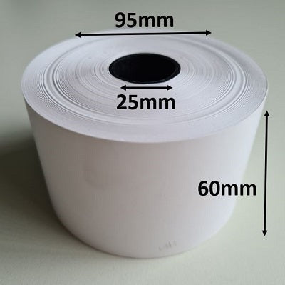 Klika - Thermo roll 60x95x25 mm white BPA-free
