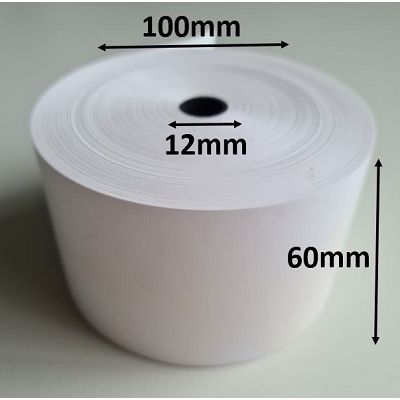 Klika -  Thermorol 60x100x12 mm wit BPA-vrij