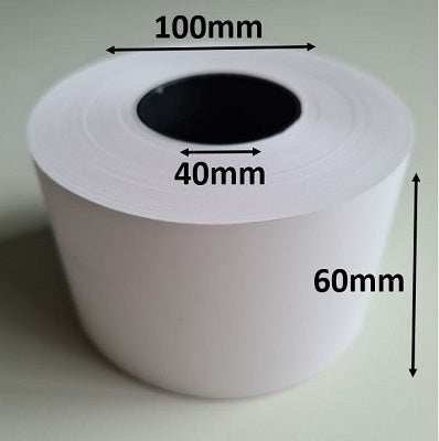 Klika - Thermorolle 60x100x40 mm weiß BPA-frei