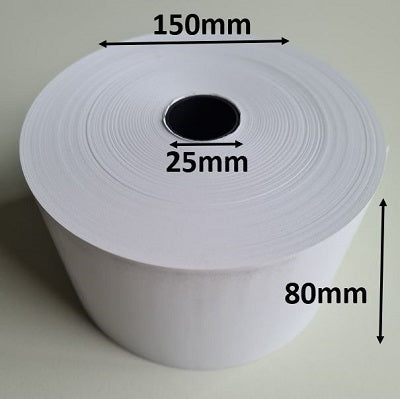 Klika - Thermo roll 80x150x25 mm white BPA-free