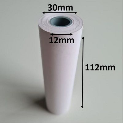 Klika -  Thermorol 112x30x12 mm wit BPA-vrij 60 stuks