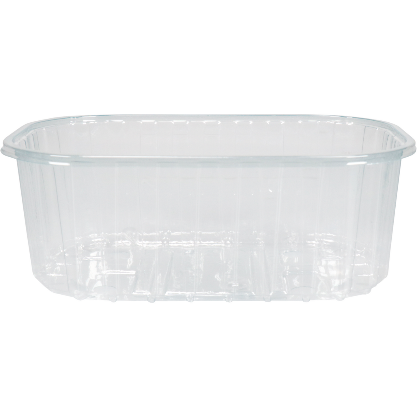 Klika - Skala | Erdbeeren Recyceltes Haustier | rechteckig 250 ml | 142x94x52mm | Transparent 2600 Stücke