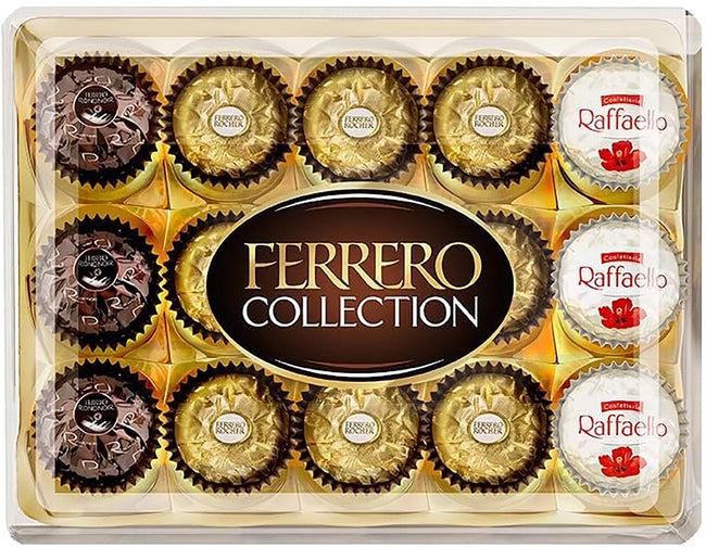 Ferrero - Collection Ferrero, 15 pièces, boîte de 173 g