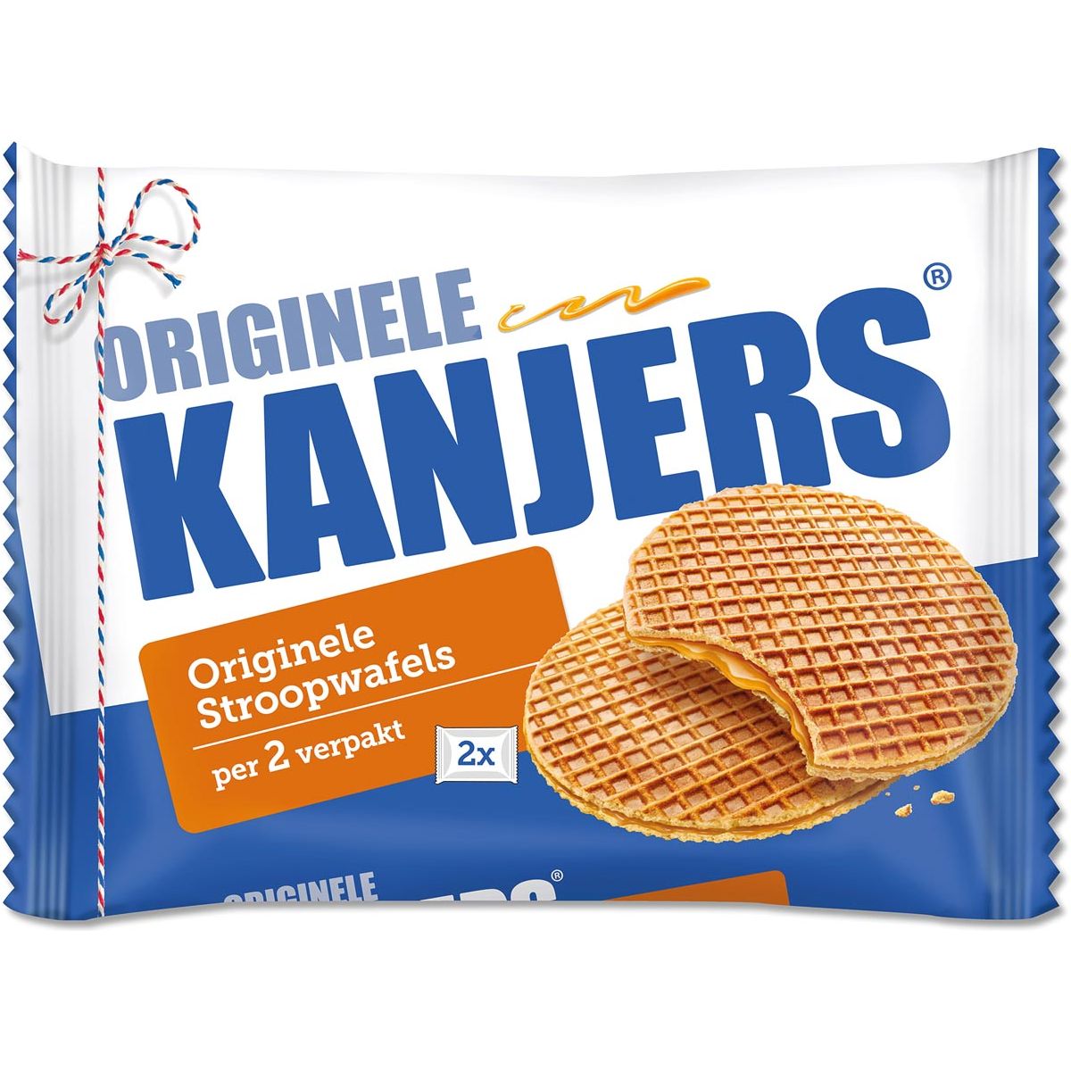 Kanjers - stroopwafels, per 2 verpakt, 2 x 40 g