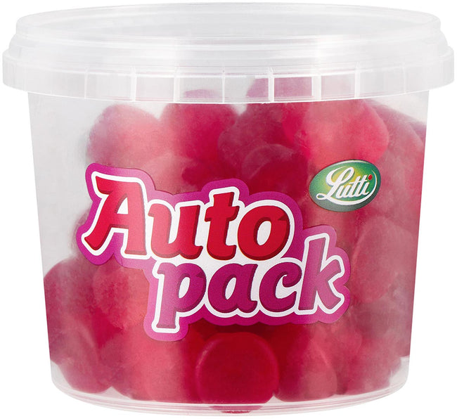 Lutti -   autopack snoep poepkes, doos van 200 g