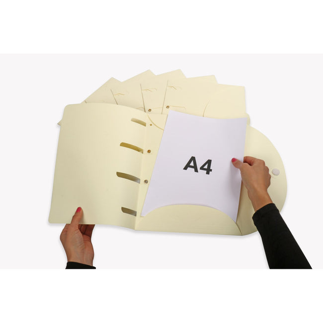 Tarifold -  Smartfolder geperforeerde opbergmappen a4 be 6st