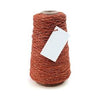 Cordon de coton Lurex / corde de coton 300 mètres rouge chaud / or Ø2 mm