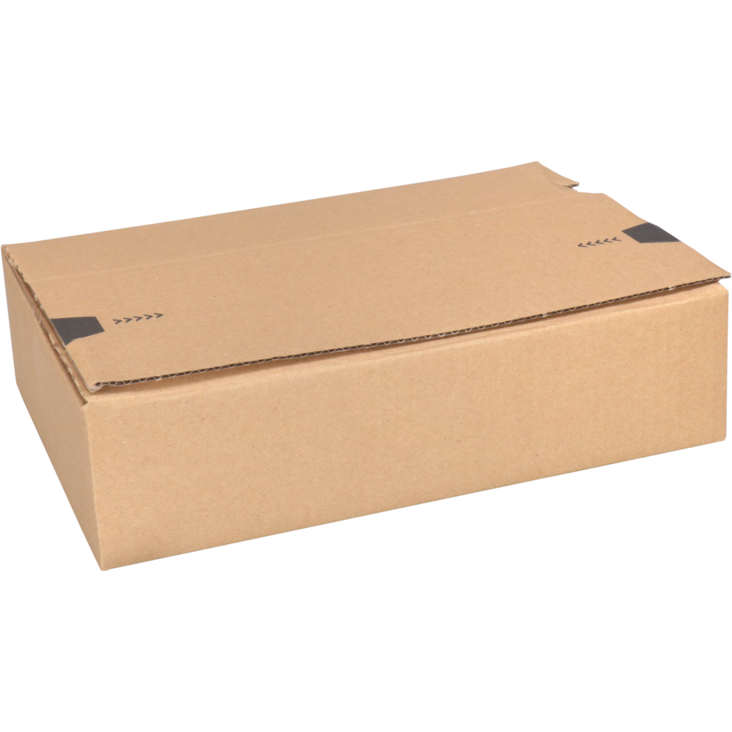 Klika - Postal parcel box autolock strip 229x165x55-115 per piece brown
