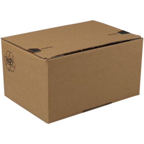 SENDPORORE® - Post -Paketbox | Golfkarton | 400x260x260mm | Mit Autolock | Braun | 10 Stück