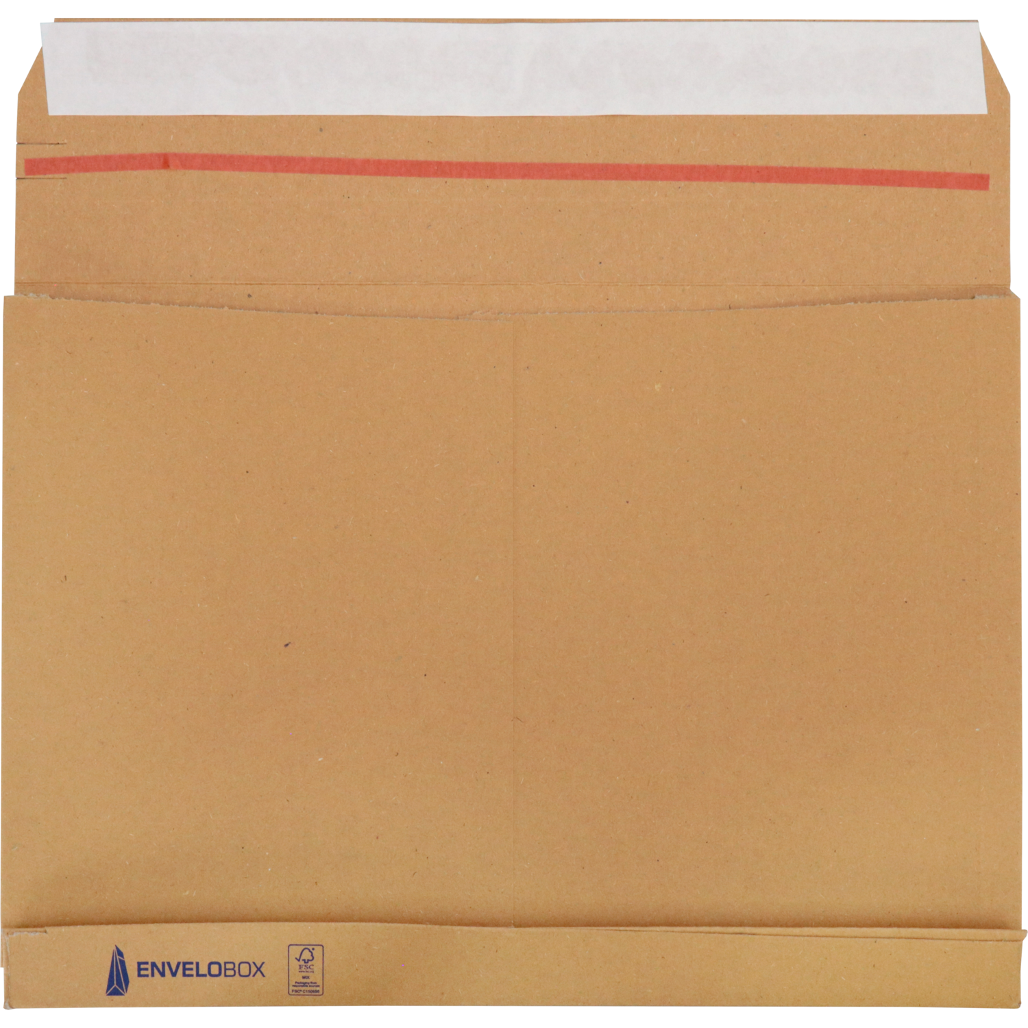 SendProof® - Envelope | envelope box | 350x250mm | tear strip | corrugated cardboard | brown | 50 pieces