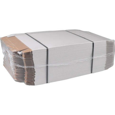 SENDOREACE® - Letterbox Box | A5 | Karton | 160x255x28mm | Weiß | 50 Stück