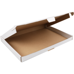 Neutral - Letterbox box with flap 345x255x28mm white | 50 pieces