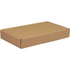 SendProof® - Caja de envío | A6 | cartón ondulado | 180x115x28mm | con solapa | onda única | marrón | 50 piezas