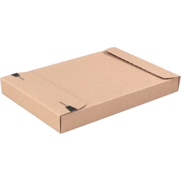 Paardekooper -  Brievenbusdoos 260x170x28mm E golf Bruin 25 stuks