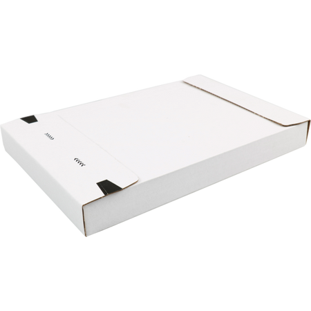 SendProof® - Buzón buzón 260x170x28mm Ola E Blanco 25 piezas