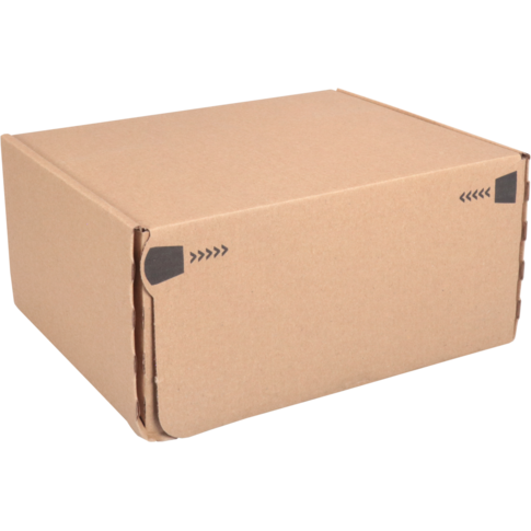 Sendproof® - Postal Package Box | Cardboard de golf | 192x155x91mm | Brun | 20 morceaux