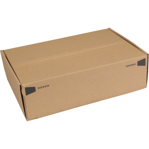 SENDPORORE® - Post -Paketbox | Golfkarton | 305x210x91mm | Braun | 20 Teile