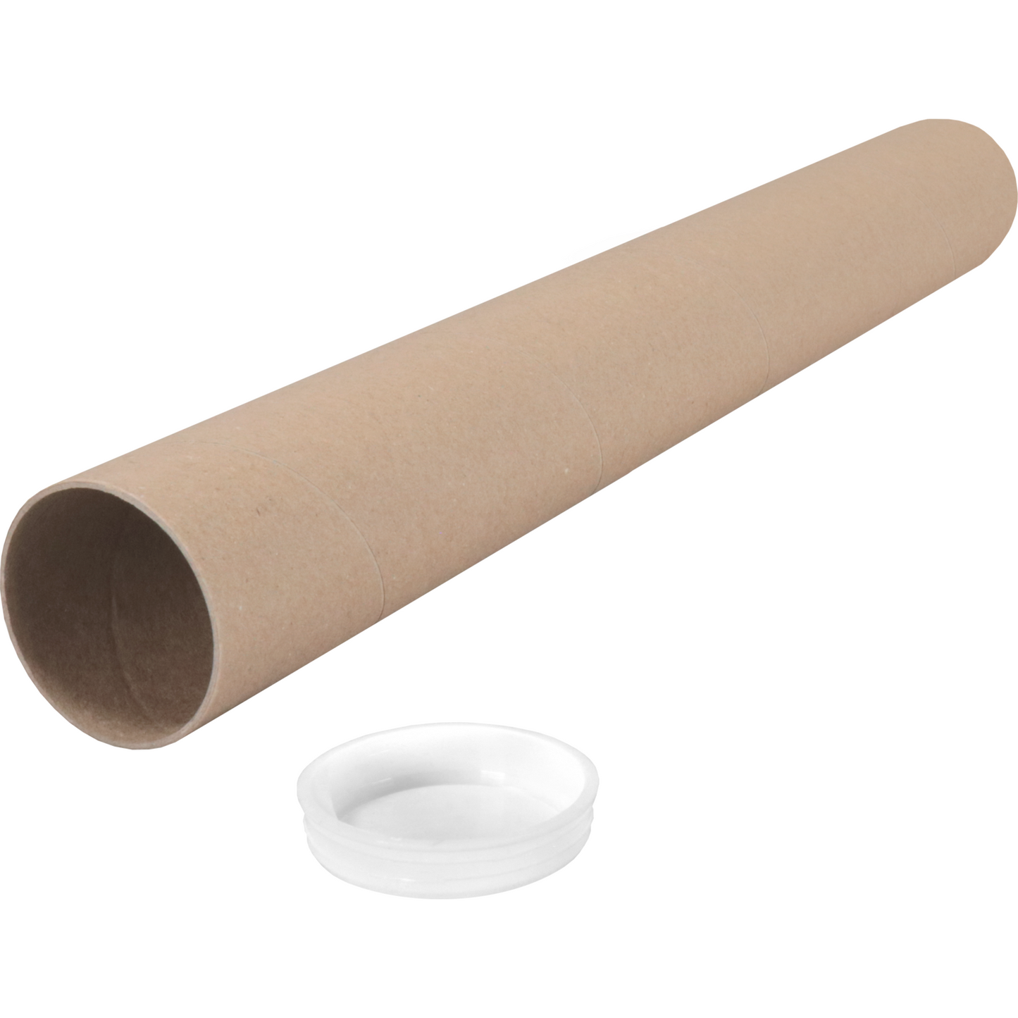 Sendproof® - Tube | Cardboard | Avec DOP | Round | Ø 50 mm | 450 mm | Brun | 52 pièces