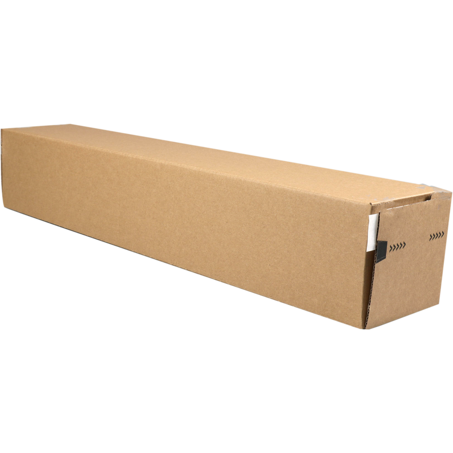 Sendproof® - Tube | Cardboard de golf | Carré | 105x105x610mm | Brun | 10 morceaux