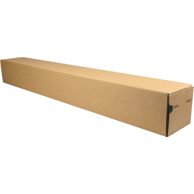 Sendproof® - Tube | Cardboard de golf | Carré | 105x105x860mm | Brun | 10 morceaux