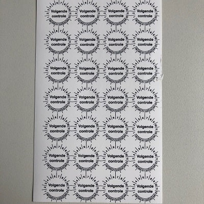 Klika - Label 20mm next check 28 pieces