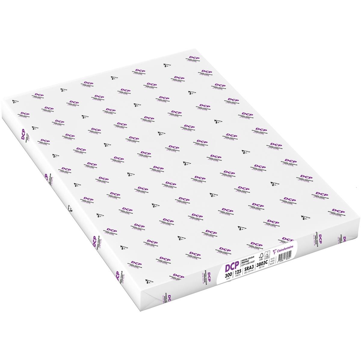 Clairefontaine - Papel de presentación DCP SRA3, 300 g, paquete de 125 hojas
