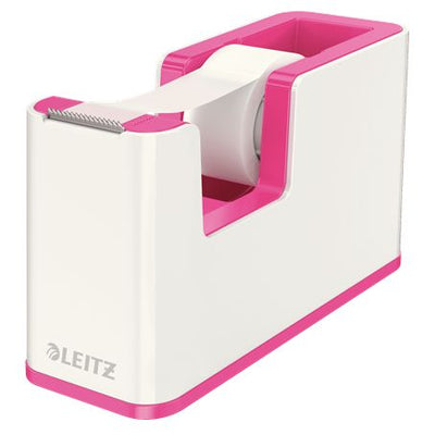Leitz - Adhesive tape holder WOW white/pink