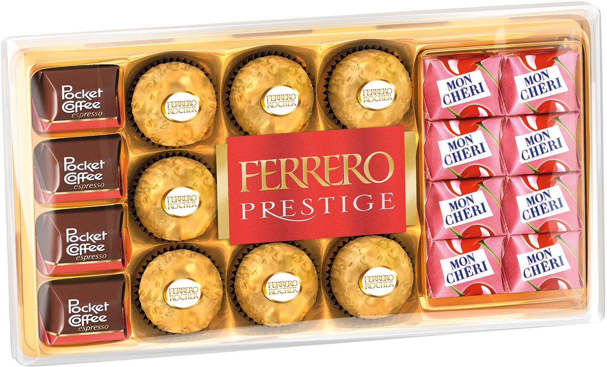 Ferrero - Ferrero Prestige Mix, 21 stuks, doos van 246 g