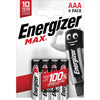 Energizer - piles Max AAA-LR03-E92, blister de 4 pièces