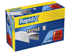 Klika - Grapas 43/6 caja de 10.000 uds. 7 piezas