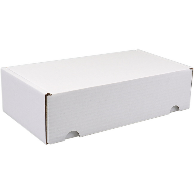 SENDPORORE® - Post -Paketbox | Golfkarton | 190x280x70mm | Empor Weiß | 25 Stücke