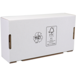 SENDPORORE® - Post -Paketbox | Golfkarton | 190x280x70mm | Empor Weiß | 25 Stücke