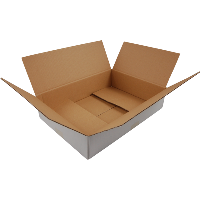 Klika - Amerikanische Faltschachtel weiß 302x215x100mm pro Stück