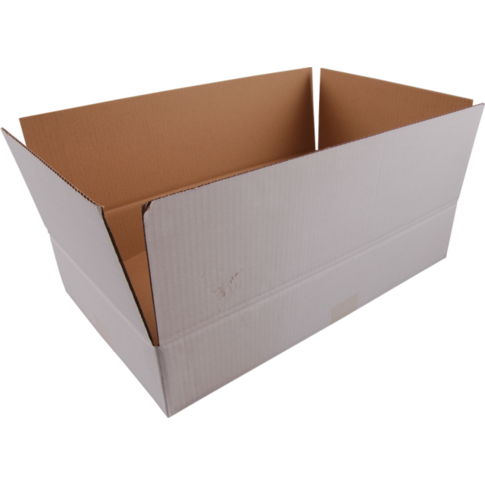 Klika - Boîte pliante américaine | Cardboard de golf | 400x300x215mm | Golf unique | PFC | Blanc | 25 pièces