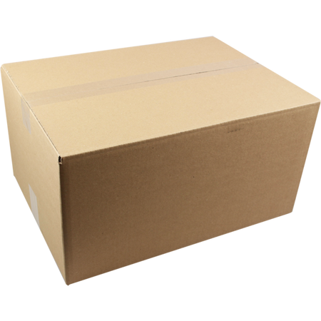 SendProof -  Amerikaanse vouwdoos | golfkarton | 430x310x220mm | enkele golf | bruin | 25 stuks