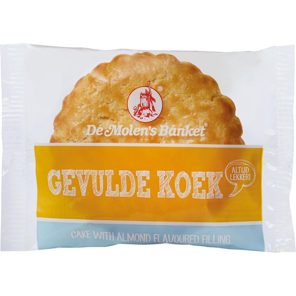 De Molen - gefüllter Kuchen, einzeln verpackt, 50 g