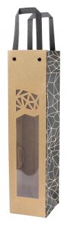Wijnflestas 1 fles 95+91x385mm Authentique (10 stuks) | 10 stuks