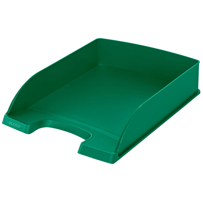 Leitz - Bandeja para cartas Plus estándar A4 verde | 5 piezas
