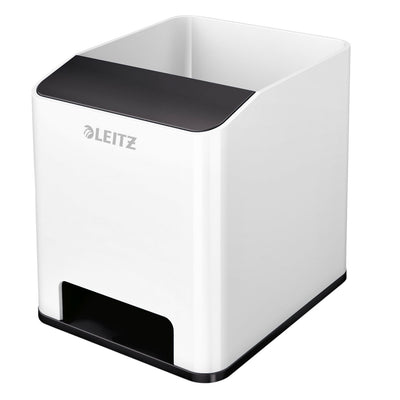 Leitz - Stifthalter WOW weiß/schwarz