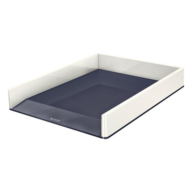 Leitz - Letterbox Leitz wow a4 blanc / gris | 1 pièce